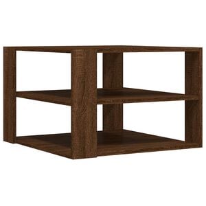 vidaXL Coffee Table Brown Oak Engineered wood Small Coffee Table