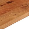 vidaXL Table Top Natural Acacia Wood Solid Acacia Wood 43.3 x 11.8 in