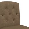 vidaXL Bar Chair Taupe