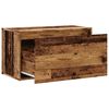 vidaXL Hall Bench Old Wood Engineered Wood Medium Bench Rectangular