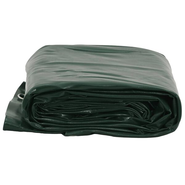 vidaXL Tarpaulin Green &Oslash; 13.1 ' 7.11 oz/ft&sup2;