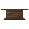 vidaXL Coffee Table Smoked Oak Engineered Wood 40.2 x 21.9 x 15.7 in