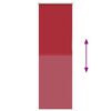 vidaXL Roller Blind Red 100% Polyester 17.7 x 51.2 in