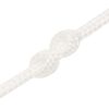 vidaXL Boat Rope Full White 0.08 " 328.1 ' Polypropylene