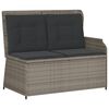 vidaXL Garden Lounge Set Grey
