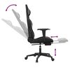 vidaXL Gaming Chair Black and Grey