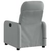 vidaXL Electric Massage Recliner Chair Light gray