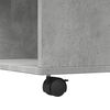 vidaXL Coffee Table Concrete Grey Engineered Wood 31.5 x 31.5 x 15.7 in