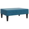 vidaXL Sofa Set Blue Velvet, wood, foam Medium