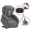vidaXL Electric Stand Up Massage Recliner Chair Dark gray