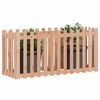 vidaXL Garden Raised Bed Natural wood Solid Douglas Fir wood