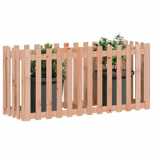 vidaXL Garden Raised Bed Natural wood Solid Douglas Fir wood