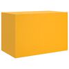 vidaXL TV Cabinet Mustard Yellow Cold-rolled steel Medium TV Cabinet