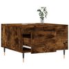 vidaXL Coffee Table Smoked Oak Engineered wood, metal Small Coffee Table