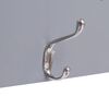 vidaXL Coat Rack Gray MDF 29.1 x 11.6 in Decorative Inlays Coat Rack