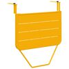 vidaXL Hanging Balcony Table Yellow 60 x 39 x 65 cm Steel