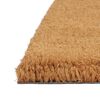 vidaXL Door Mat Natural Coir, PVC 19.7 x 31.5 in Non-slip Door Mat