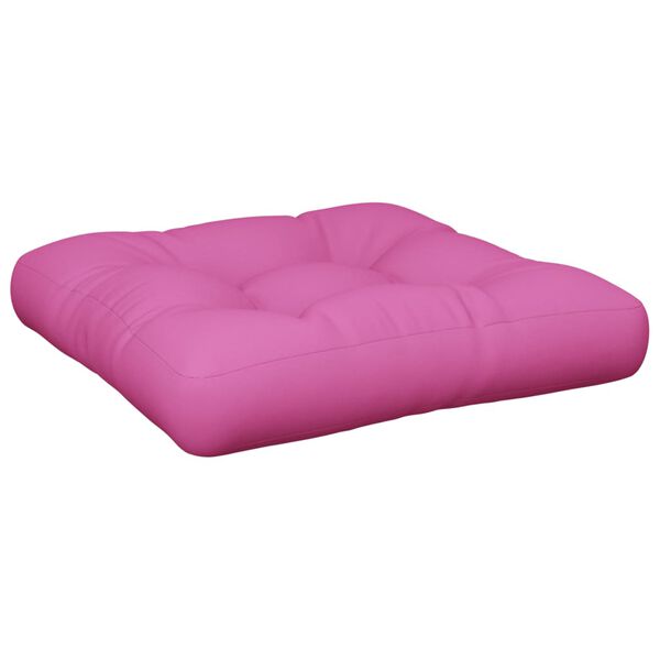 vidaXL Pallet Cushion Pink Oxford fabric (100% polyester) Medium