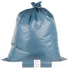 vidaXL Bin Bags 100 pcs Blue 63.4 gal