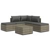 vidaXL Garden Lounge Set Grey