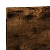 vidaXL Wall Cabinet Smoked oak Engineered wood Medium Wall Cabinet