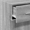 vidaXL Sideboard Gray Sonoma Engineered wood Standard Sideboard