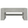 vidaXL Coffee Table Concrete grey Engineered wood Medium Coffee Table