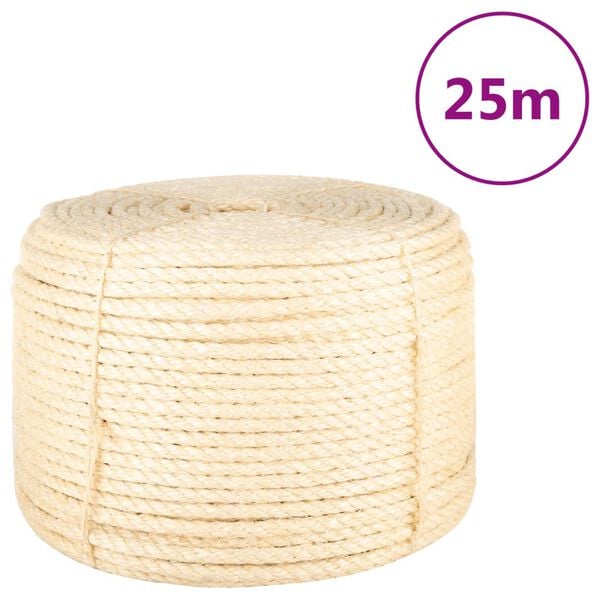 vidaXL Rope 100% Sisal 0.47 " 82.0 '