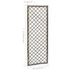 vidaXL Garden Trellises 6 pcs 11.8"x47.2" Willow