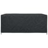 vidaXL Furniture Cover Plain Black 110.24 x 80.32 x 41.73 in 420D