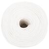 vidaXL Boat Rope Full White 0.24 " 164.0 ' Polypropylene
