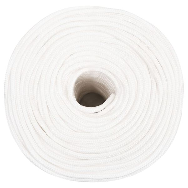 vidaXL Boat Rope Full White 0.24 " 164.0 ' Polypropylene