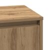 vidaXL Bedside Cabinet Artisan Oak 15.35 x 13.58 x 19.69 in