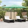 vidaXL Garden Parasol Green