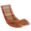 vidaXL Sun Lounger Set of 2 Light brown Acacia wood