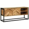 vidaXL TV Cabinet Brown 110 x 30 x 50 cm Solid Acacia wood