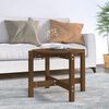 vidaXL Coffee Table Honey brown Solid pine wood Medium Hardwood