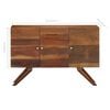 vidaXL Sideboard Brown Solid Reclaimed Wood 43.3 x 11.8 x 29.5 in