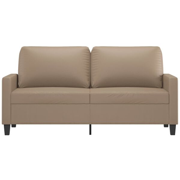 vidaXL 2-seater Sofa Cappuccino