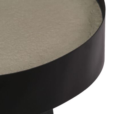 vidaXL Coffee Table Concrete Top 15.7"x21.6"