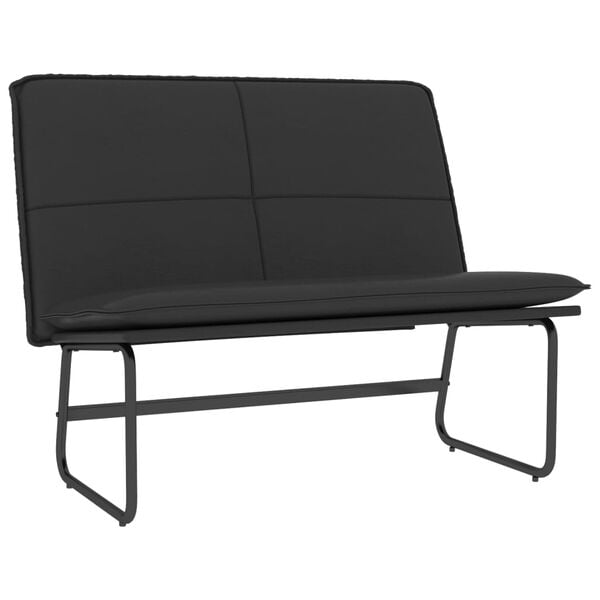 vidaXL Bench Black