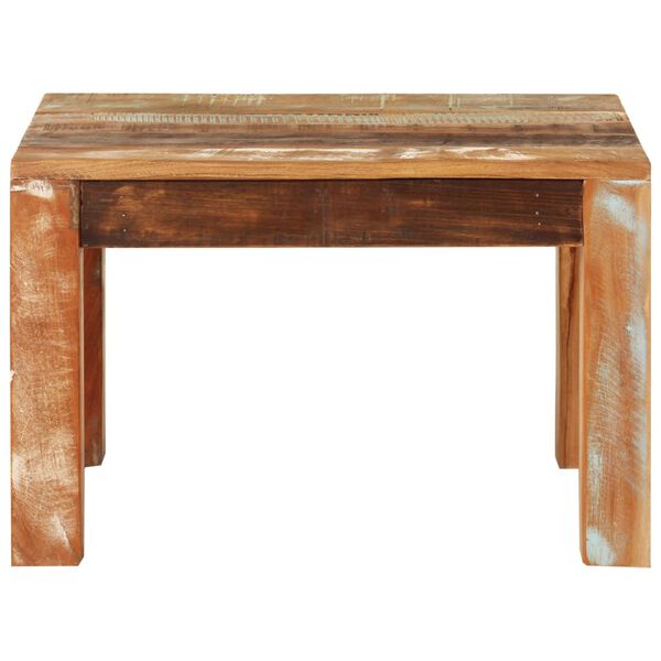 vidaXL Coffee Table Multicolor Solid reclaimed wood Small Durable