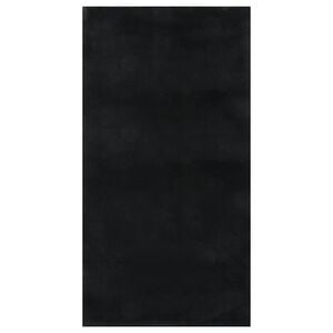 vidaXL Shaggy Rug Black 100% Polyester 47 x 72 in Shaggy Rug