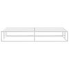 vidaXL Bed Frame Metal Bed Frame Rectangular White Bed Frame