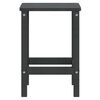 vidaXL Garden Table Anthracite HDPE Small UV-resistant materials
