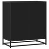 vidaXL Sideboard Black Engineered wood 26.8 x 13.8 x 29.9 in Storage