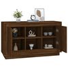 vidaXL Sideboard Brown Oak Engineered Wood Medium Sideboard