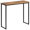 vidaXL Console Table Natural wood Solid Reclaimed Teak Medium Durable