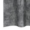 vidaXL Curtain with Curtains 2 pcs Gray 55.1" x 55.1" Velvet