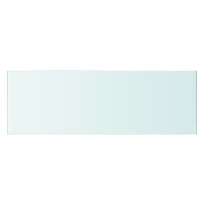 vidaXL Shelf Panel Glass Clear 23.6"x7.9"